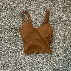Brown Lululemon Align Tank